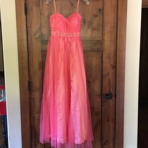 Pink Long Dress